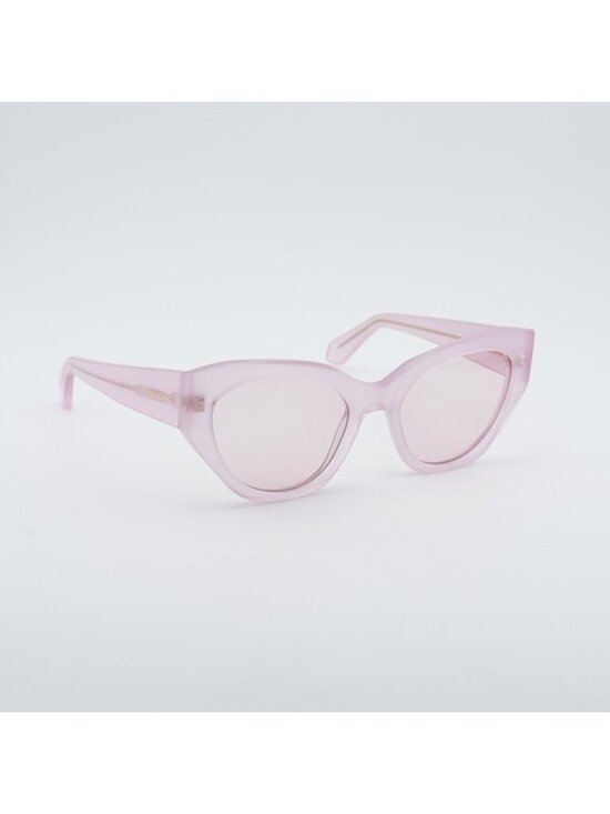 Salvatore Ferragamo SF1107S 663 Sunglasses Pink Cat Eye Frame, Pink Lenses main image 5